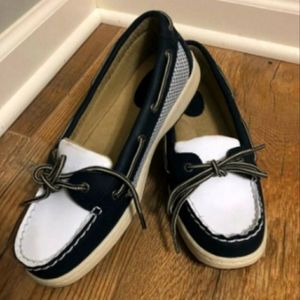 NEW G.H. Bass & Co Navy Women's Boat Shoes